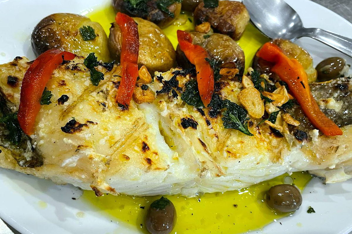 BACALHAU ASSADO